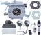 Kit Carburateur pour STIHL 021, 023, 025, MS 210, MS 230, MS 250 Tronçonneuse, ADEFOL Pièces de Rechange Accessoire de Carburateur comprend Joint Bougie Bouchon d'essence 13 en 1