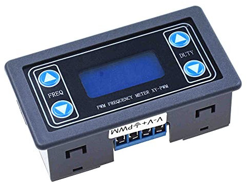 Generatore di segnale DC 3.3-30V Generatore di Funzione 5-30mA Display LCD PWM Frequenza di impulso Ciclo Rettangolare Onda Quadra Generatore di Segnale Onda