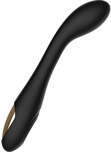 Lustfactor BELLA | C + G-Punkt Vibrator für Frauen aus Silikon | Verwendbar als Vaginal- + Auflege-Vibrator | Squirting-Toy | Flexibel + Biegsam | 10 Programme | Wassergeschützt | USB aufladbar