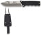 K25-32371, Cuchillo de Cuello, Hoja 7 cm. Titanium, Mango G 10, Funda Kydex, Herramienta para Caza, Pesca, Camping, Outdoor, Supervivencia y Bushcraft