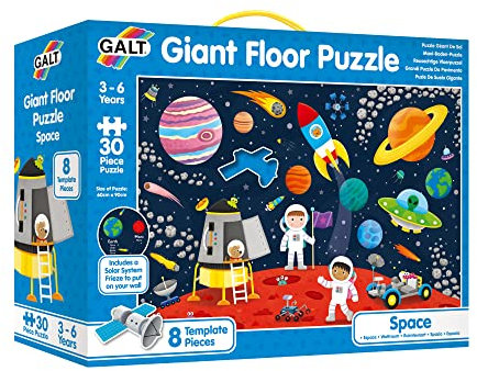 Galt Toys, Giant Floor Puzzle - Space, Floor Puzzles for Kids, Ages 3 Years Plus