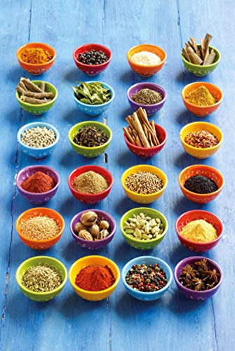 Chtom Puzzle 6000 Stücke Klassische Rätsel for Erwachsene Grobkörnern und Gewürze Kreative kognitive Bildung und Dekoration (Color : Coarse Grain Spices, Size : 6000pcs)