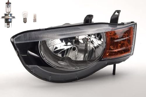 Johns, Scheinwerfer passend für Mitsubishi Colt Z3 11/08-06/12 links + Leuchtmittel