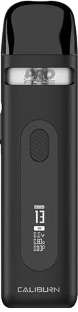 Uwell Caliburn X, Pod System, 850 mAh, 3 ml, matte black, ohne Nikotin, 1.0 Anzahl