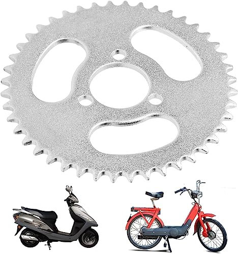 lohill Fahrrad Ritzel, Professionelle Durable Stahl Mountainbike T8F 44 Zähne Single Speed Hinterrad Leicht, Hinterrad Kettenersatz Hohe Leistung
