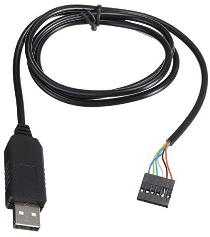 TECNOULAB 1 Uds. Módulo Adaptador USB a Serie FTDI FT232RL de 6 Pines Cable USB a TTL RS232