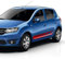 Karosserie Kofferraum Dekoration Aufkleber Taille Linien Aufkleber Tür Seitendekor Aufkleber für Dacia Sandero 2 Stepway RS,C-Red