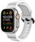 chinbersky Armbänd Kompatibel mit Apple Watch Ultra Armband 49mm 46mm 45mm 44mm 42mm für Damen Herren, Weiche Silikon Sport Ersatzarmband für iWatch Ultra Series 10/9/8/7/6/5/4/3/2/1/SE, Weiß