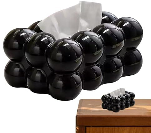 Mwqpgyh Taschentuchbox Bubble - Zuckerwatte, 13x19.5cm Modernes Design, Kreativ Kosmetiktücher, Taschentuchspender, Dekorative Halter