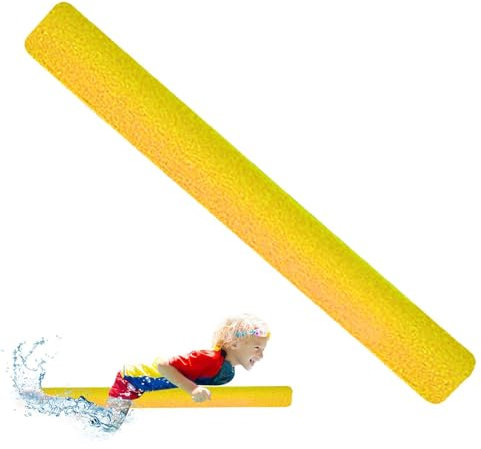 Tubo flotante de espuma de fideos de piscina,espuma de fideos de piscina | Fideos gruesos coloridos y brillantes de 59 pulgadas para flotar | Fideos de espuma brillantes, fideos de natatio