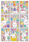 Schleife Schultüte große Ostereier-Form, Fensteraufkleber, Aufkleber für Ostern, Glas, Heimdekoration Frühlingsfensterdekoration Enkeltaxi Autoaufkleber (Pink, One Size)