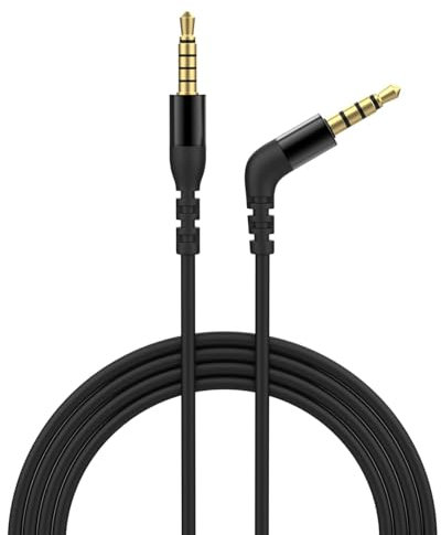 Arctis Nova Pro Audiokabel kompatibel mit SteelSeries Arctis Nova Pro, Arctis Nova 7 Gaming Headset (Schwarz/5 Fuß)