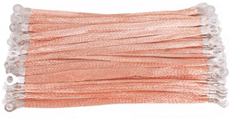 LUMoony Universal Automotive Geflochtenes Kupfer Masseband 20 Stück 300mm Kupfergeflochtenes Erdungsband Batteriekabel Erdungsband für die Erdung von Kabelrinnen und Verteilerkästen Verwendet