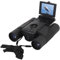 Jumelles 10x25 avec Appareil Photo, écran 2, Zoom Numérique 8X, Images 48 MP, Enregistreur Vidéo 2,5 K, Jumelles Numériques pour Adultes pour L'observation des Oiseaux (Black)
