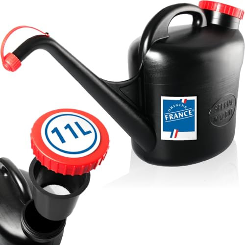 Ölkanne 11L Heizölkanne Kanister Öl Wasser Kanne aus Kunststoff mit Siebeinsatz