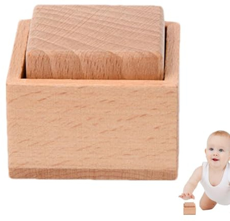 Holzbaby Rasselspielzeug - für Babys, Handscheibenbaby, Eierbecher und | Kugeln Puzzle Toys Entwicklungsspielzeug zum Training von Fingergarten, hölzerne sensorische Spielzeuge