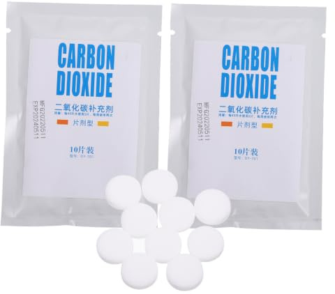JUMPLAWN 2 Bags of Aquarium Plant Fertiliser Tablets for Household Aquarium, Synthetic Material, Safe for Fish and Shrimp, Portable Fish Tank Supplement for Healthy Water Grass Growth