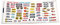 Traxxas 2514 Racing Sponsors Decal Sheet Model Car Parts