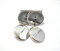 Decoris 4 Stück Adventskerzenhalter 8cm Silber Kerzenhalter Advent Kerzen Adventskranz