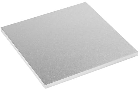 Tala Kuchenplatte, quadratisch, 35 cm, silberfarben