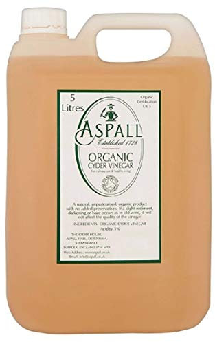 Aspall Organic Cyder Vinegar 5 Litre (Pack of 1)