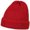 Stetson Parkman Mütze - Strickmütze Damen/Herren - Wintermütze aus 100% Merinowolle - Made in The EU - One Size 54-62 cm Umschlagmütze - Wollmütze Herbst/Winter - Rippmütze rot One Size