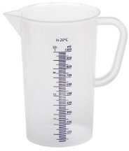 Messbecher 1 l transparent