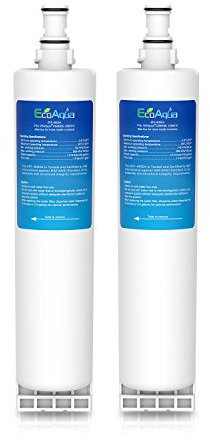 EcoAqua EFF-6002A Kühlschrank Wasser Kühlschrank Filter Kompatibel mit Whirlpool 4396508, SBS002; Hotpoint 46195027119, 481248088024, MSZ7 / MSZ8 Serie, 4392857, 4392922, MSZ822DFHA, MSZ902DFHA, MSZ926DFHA (2)