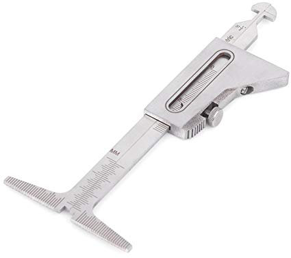 Strumento Di Ispezione Della Saldatura Del Calibro Del Tubo Dell'acciaio Inossidabile Pollici E Metrico Con La Cassa