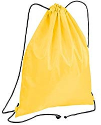 Gymbag / Sportbeutel / Turnbeutel / Farbe: gelb