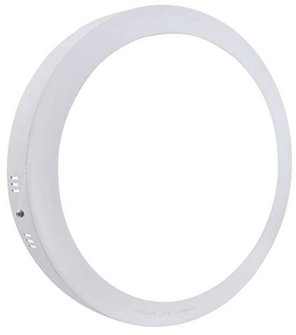 24W LED Round Surface Mount Ceiling Panel Down Light Cool White 6500K
