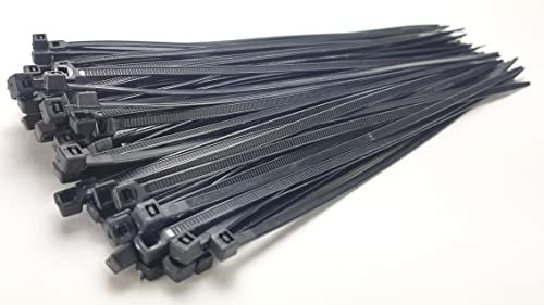 UV-beständige Kabelbinder 200mm Schwarz 100Stck. | Premiumqualität von PC24 Shop & Service