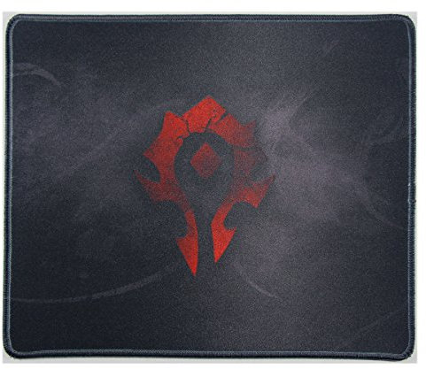 Rakoon LanCipal Wow 12x10 Inch World of Warcraft Horde Flag Badge Large Mouse Pad Mouse mat Waterproof Nonskid