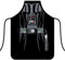 WOO LANDO Delantal de cocina y delantal para barbacoa para hombre, 73 x 57 cm, divertido regalo para barbacoa, Darth, M