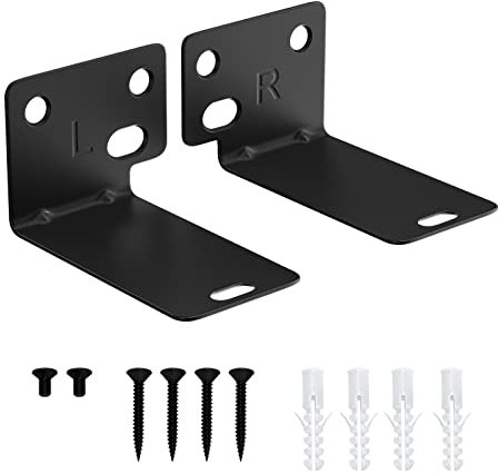 tiebutie Soundbar Wall Mount for Bose WB-300 SoundTouch 300 Sound Bar 300/500/550/600/700/900/950 Smart Ultra Bracket with Hardware Kit, Sound Bar Mount for Bose Soundbar Mounting Bracket Under TV