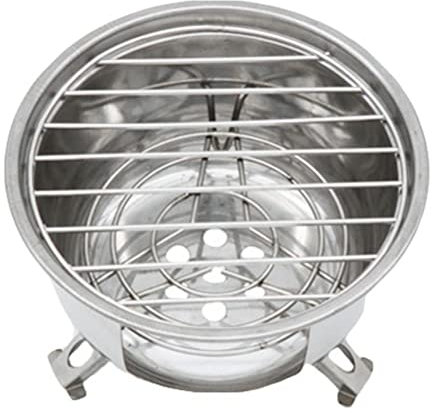 1 Satz Grill Camping-gaskocher Butan-wok-brenner Campingbrenner Mit Butan Gaskocher Für Rucksacktouren Butan-kochbrenner Mini Herd Rostfreier Stahl Kochutensilien Japanischer Stil