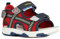 Geox Garçon B Multy Boy Sandal, Red Navy, 25 EU