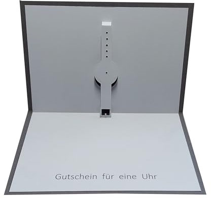 Gutschein für eine Uhr
