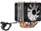 Bewinner Schwarzer CPU Kühler mit 6 Heatpipes 90 Mm 3 Pin PWM Lüfter, Computer CPU Lüfter mit RGB Licht, für LGA775 1155 1156 AM2 AM3 (Doppellüfter)
