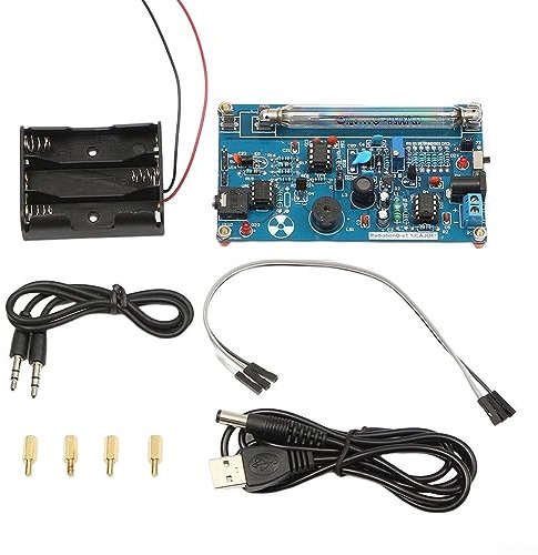 Montiert DIY für GEIGER Zähler-Kit Nuklearstrahlungsdetektor Beta Gamma für RAY Neu