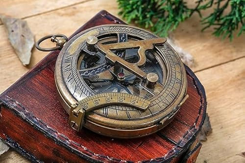 WOANIN Son Gifts, To My Son Kompass, Personalisierter Sonnenuhr-Kompass, für maßgeschneiderte Sonnenuhr-Kompass (personalisiert)