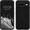 kwmobile Cover per Google Pixel 8 Custodia - Back Case per Smartphone in Silicone TPU - Protezione Gommata - nero