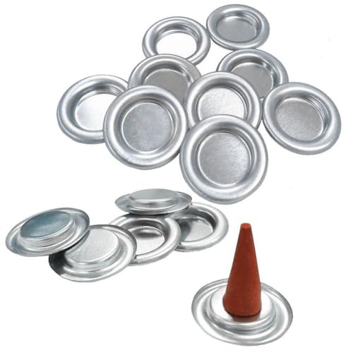 Lpitoy 50pcs Teller Weihrauchstand, Weihrauchhalter Im Räucher Brenner Für Schlafzimmer, Yoga -Zimmer, Teehaus