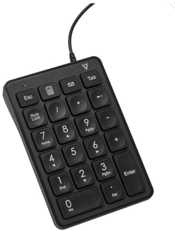 V7 Teclado numérico KP350 Negro - Marca EAN: 0662919121681
