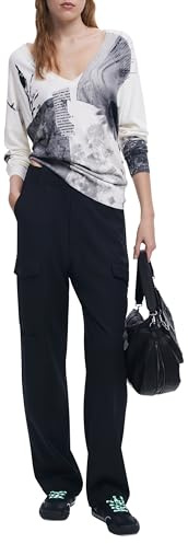 Desigual Damen 25wwjf15 Pullover (1er Pack)