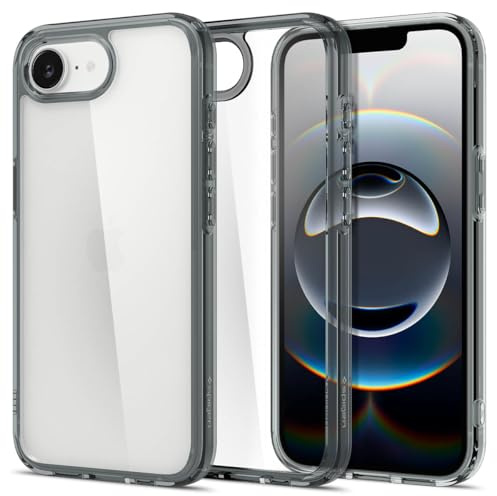 Spigen iPhone 17e / 16e Hülle Ultra Hybrid -Space Crystal | Air Cushion Tech, Anti-Yellowing, Militär-Grade Schutz, Spigen Signature Serie