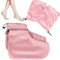 4PCS / Set Paraffin Wax Mitts and Bootes Terrotage réglable Glants de cire de paraffine Gants peluche doux pour le spa à main et aux pieds Spa.