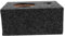 TOGEVAL Car Audio Speaker Box: 6.5 Inch Subwoofer Enclosure Single Vented Heavy Duty Subwoofer Box Carpet Covered Case for Vehicle Sound System