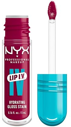 NYX Professional Makeup, LIP IV Hydrating Gloss Serum Lipgloss 19 Magenta Mist