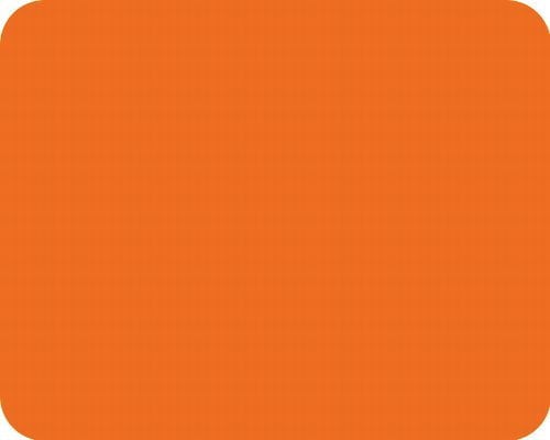 Large Glass Worktop Saver - Orange - 50 x 40cm